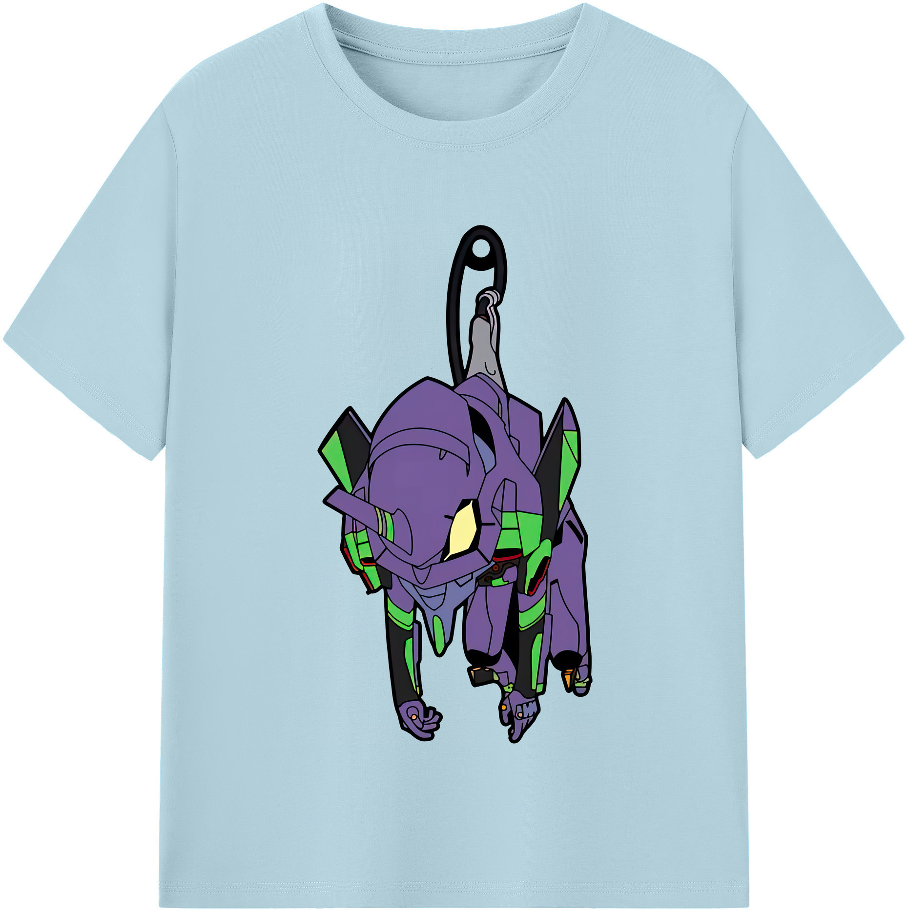 （画像用） EVA 新世紀エヴァンゲリオン 綿100％半袖Tシャツ（フロントプリント）